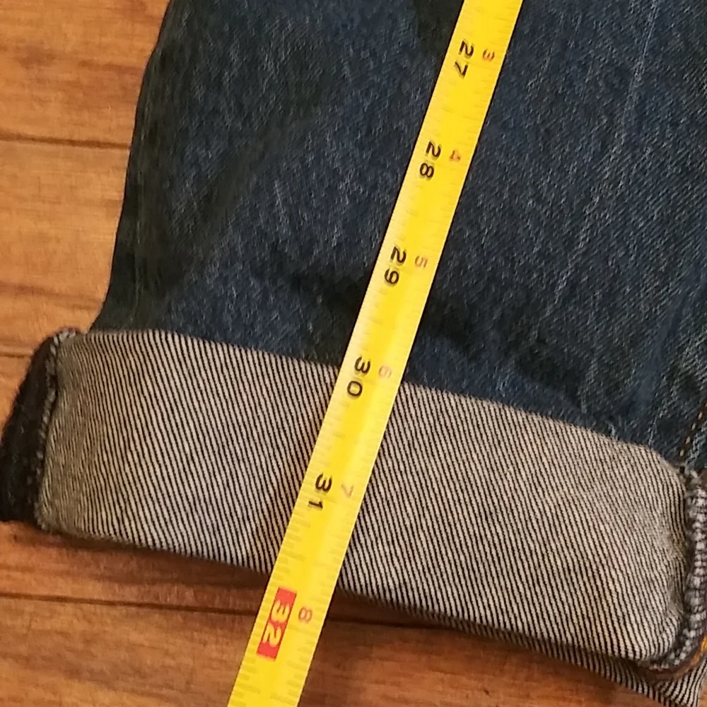 Levi's denim jeans.